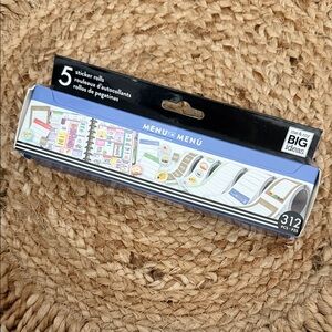 The Happy Planner Menu Sticker Roll Set - Multicolor
